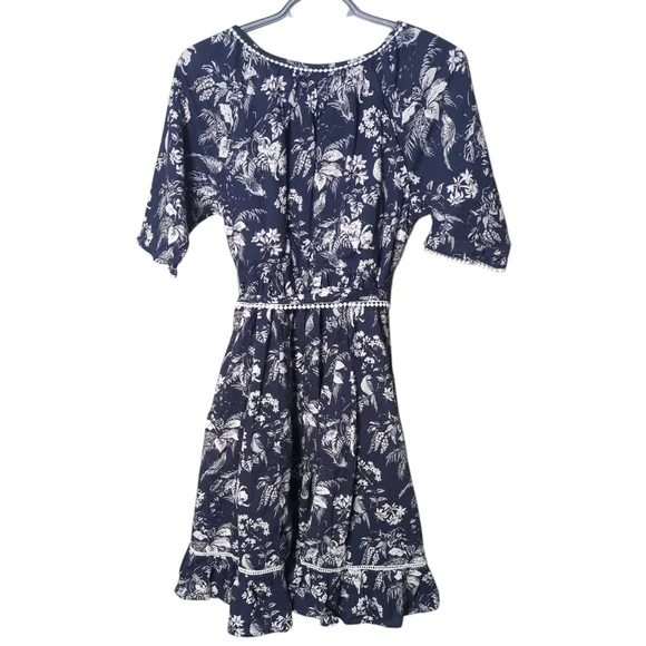 Eshakti Wayward Fancies Fit And Flare Dress Boho Lace Floral Size Small (est) - Picture 2 of 8